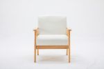 Bahamas 25" Beige Linen Fabric Chair