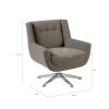 Swivel Lounge Chair, Star Based Swivel