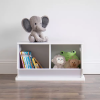 Wood Toy Storage Cubby and ' Bookcase White