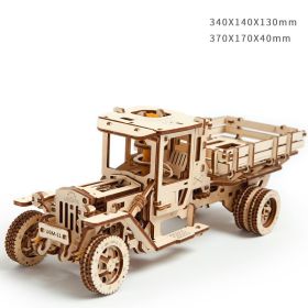 Wooden jewelry box (Option: Truck)