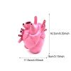 Vase In The Shape Of Human Heart, Home Decoration, Desktop Art Craft Ornament, Exquisite And High-end Indoor Vase, Organ Design Flower Container, Hall