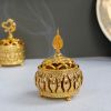 1pc Metal Incense Burner; Creative Incense Burner Holder; Desktop Decoration